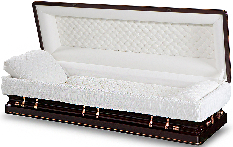 4416-FC - Mahogany, Full Couch, Foot Panel,