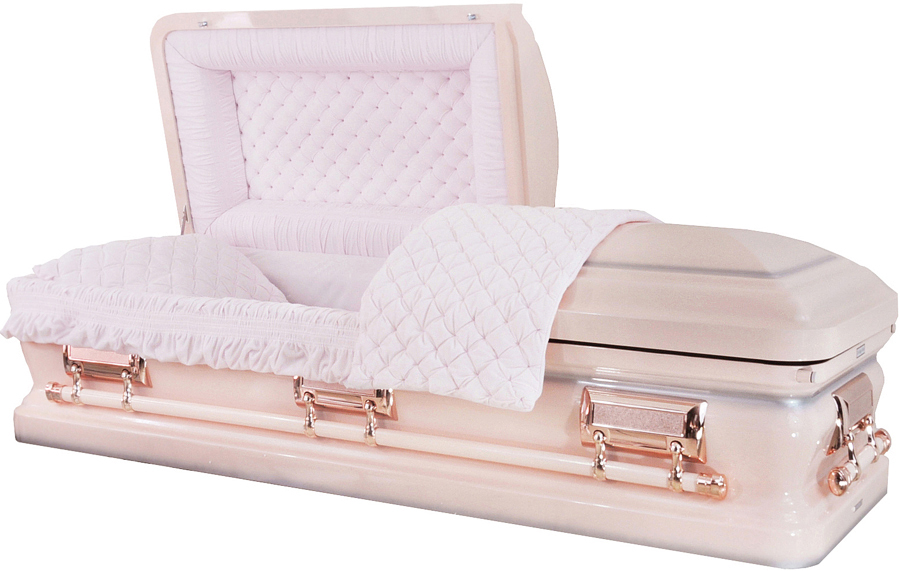 8256 - Pink w/ Gray Accents, 18gQuilted+Tufted Lt Pink Velvet