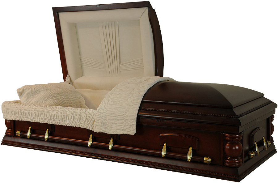 8727-X - Oversized Solid Poplar Casket 30" inside/ 35" outside