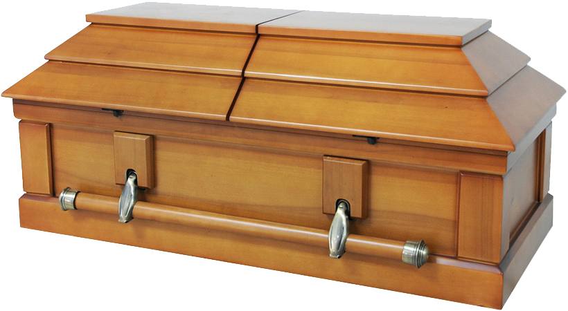 8770 - Solid Poplar Infant's Max Height 39" = 3'3"Inside 15 1/2" x 39", Outside 20" x 42" x 20