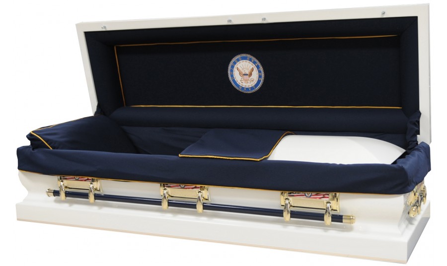 9385-FC = 8303FCA - Navy Casket (18ga)