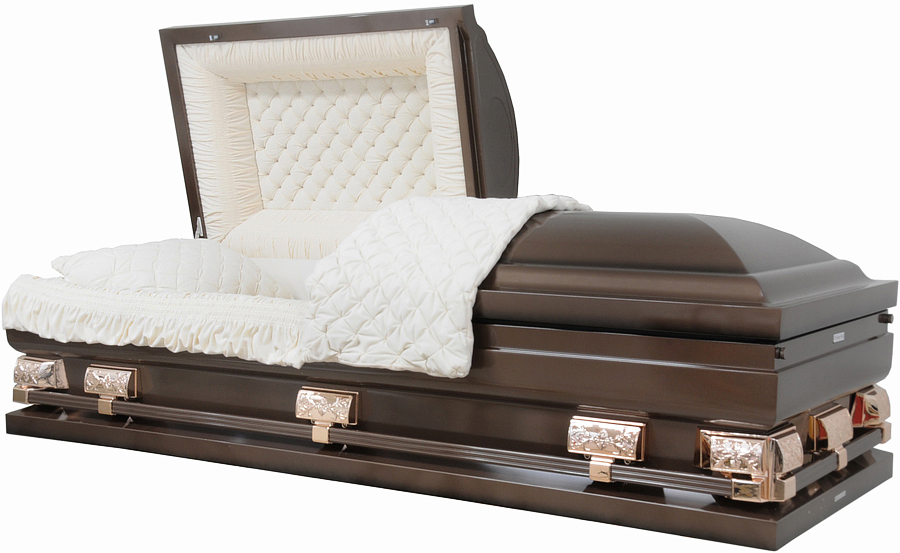 9408-29 - Oversized - Brown w/ Black AccentAlmond Velvet 28.5" inside / 29 1/4 outside