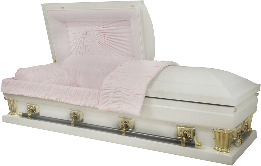 9430X-29 - Eggshell White,Light Pink Velvet, 28" inside/ 29" outside