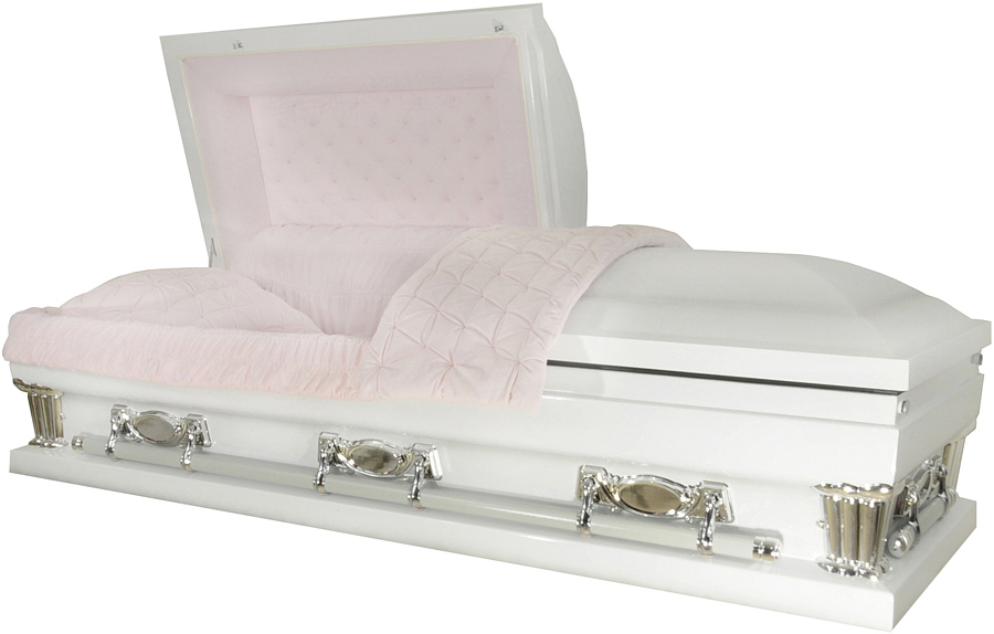 9466X-31 - Oversized - White w/ Silver AccentLight Pink Velvet,30" inside / 31" outside
