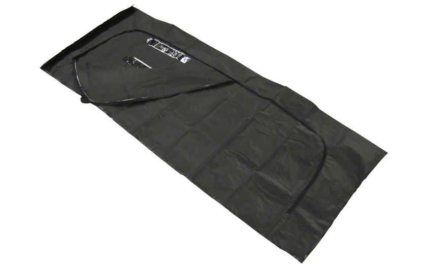 BB-355 - Black Heavy Duty Body Bag, 20milVinyl, Padded, 5/box, Handles?, 38"x94"