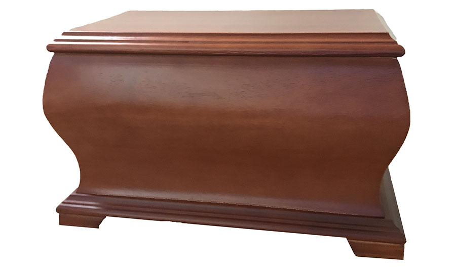 A3173-MF- Wood Urn